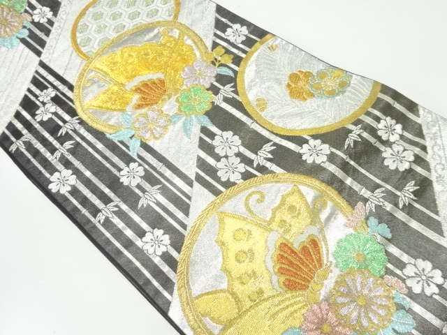 JAPANESE FUKURO OBI / WOVEN BUTTERFLY
